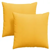 vidaXL Sofakissen 80 x 80 cm Gelb