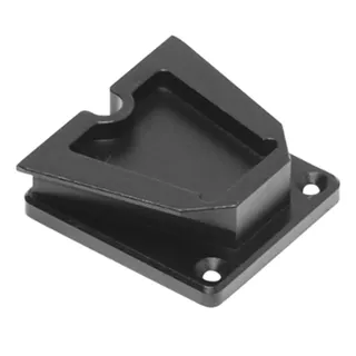 vdha 1 Stück NVG10 NVG30 Dovetail Bridge Adapter Aus Schwarzem Metall für Kopfgetragene Nachtsichtgeräte, Fernglas, Muldenkipper -Schließe Wil