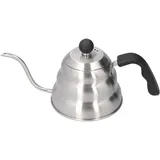 1-liter-edelstahl-wasserkocher Mit Retro-schwanenhalsausguss Zur Zubereitung Von Filterkaffee