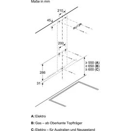 Constructa CD636650 Wandhaube 60 cm