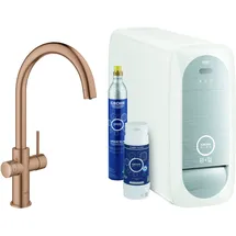 Grohe Blue Home C-Auslauf Starter Kit brushed warm sunset 31455DL1