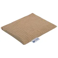 Medi Partners Kirschkernkissen Mikrowelle 20x25cm Körnerkissen groß Wärmekissen 500g Rechteck 100% Baumwolle Öko Natur Massagetherapie - Kirschkernkissen nacken schulter Kältetherapie (Beige Waffel)