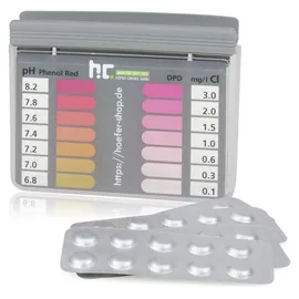 Höfer Chemie Test-Kit zur optimalen Messung des Chlorgehalts und pH-Werts