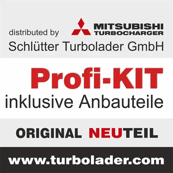 SCHLÜTTER TURBOLADER Lader, Aufladung 16602715 für VAG