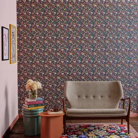 Cath Kidston Vliestapete Harmony Ditsy Night 52 cm x 10 m mehrfarbig 1 St