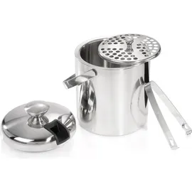 Hi Eiseimer silber Edelstahl