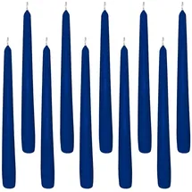Gastro Spitzkerze 23,5 x 245 mm dunkelblau 10 St.