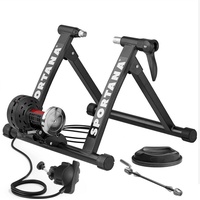 Sportana Heimtrainer, Rollentrainer 6 Gänge Schaltung Magnet Fahrradtrainer Heimtrainer bis schwarz