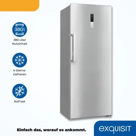 Exquisit GS5380-NF-H-050D Silber