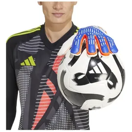 adidas Predator Match Torwarthandschuhe Torwarthandschuhe, blau - Lucid Blue/Solar Red/White, Größe 8-