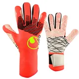 Uhlsport Torwarthandschuhe Ultragrip HN Fluo Rot/Weiß/Fluo Gelb 10,5