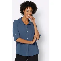 Witt Weiden Bluse Langarm blau 46