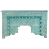 Oriental Galerie Konsolentisch Kiron Indische Kommode Sideboard Schnitzerei Konsole