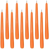 LogiPack GeRo Spitzkerze 23,5 x 245 mm orange 10 St.