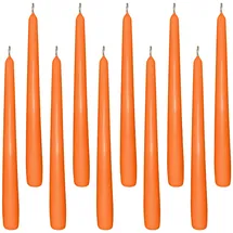 LogiPack GeRo Spitzkerze 23,5 x 245 mm orange 10 St.