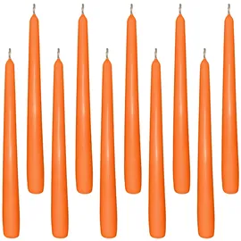 LogiPack GeRo Spitzkerze 23,5 x 245 mm orange 10 St.