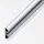 Alfer Wandschiene Aluminium 35,5 x 11 mm 1 m
