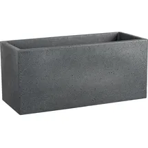 Scheurich C-Cube Long 60 29,5 x 25 x 26,5 cm Stony Black