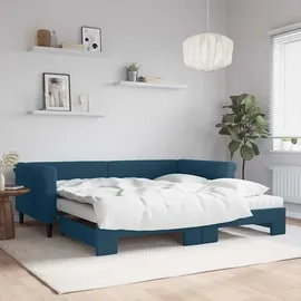 vidaXL Tagesbett 100 x 200 cm Blau
