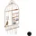 Relaxdays Wandschmuckhalter Metall gold, 44,5 x 25,5 x 4,5 cm, 0,33 kg