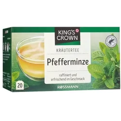 Kings Crown Kräutertee »Pfefferminze« Tassenportion, 20 Stück