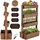 Tectake Vertikalbeet 4 Etagen 85 x 45 x 140 cm