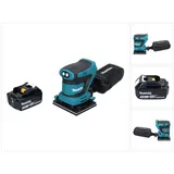 Makita DBO 480 F1 Akku Schwingschleifer 18 V 112 x 102 mm + 1x Akku 3,0 Ah - ohne Ladegerät