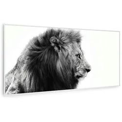 Klarstein Wonderwall Air Art Smart Infrarotheizung Löwe 60x120cm 700W Mehrfarbig