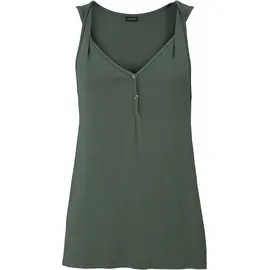 LASCANA Strandtop Flaschengrün 40/42