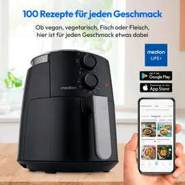 Medion P30 L Heißluftfritteuse MD13020 schwarz