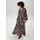 Aniston CASUAL Maxikleid Blumen Blau/Braun 36