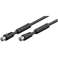Goobay 50728 Antennenkabel Koax Stecker - Koax Buchse 1,5