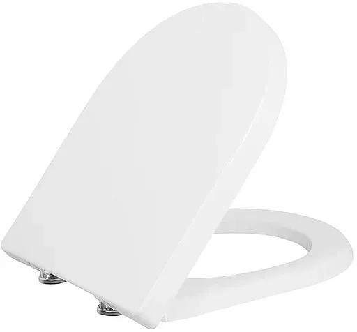 WC-Sitz Jari Softclose aus Duroplast, Edelstahlscharnier, weiß - 93 102 63