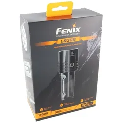 Fenix LR35R LED Taschenlampe max. 10000 Lumen Helligkeit, inklusive 2 x 21700 Li-Ion Akkus mit besonders hoher Leistung