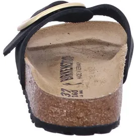 Birkenstock Madrid Big Buckle Nubukleder schwarz 41
