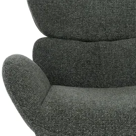 MCW Loungestuhl Q53 Chenille 420 g/m2 420 g/m2 70 x 80 x 70 cm Dunkelgrün drehbar