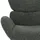 MCW Loungestuhl Q53 Chenille 420 g/m2 420 g/m2 70 x 80 x 70 cm Dunkelgrün drehbar