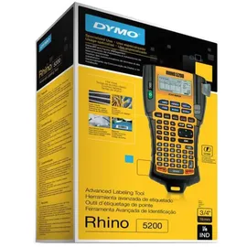 Dymo Rhino 5200 Schwarz/Gelb
