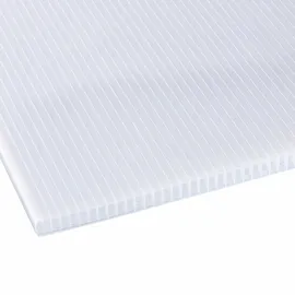 Scobalit Doppelstegplatte 200 x 98 cm opal weiß