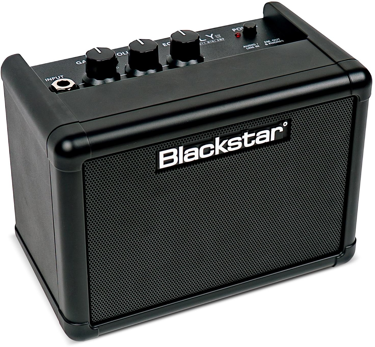 Blackstar Fly 3 LT Mini-E-Gitarre, tragbar, batteriebetrieben, Schwarz