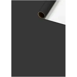 BRUNNEN 2528591370 Geschenkpapier „Uni Plain“ 70x200cm schwarz