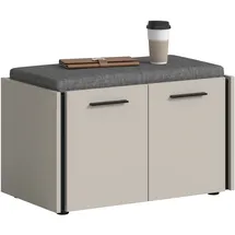 Home Affaire RAK 75 x 43 x 40 cm 2 Türen/4 Fächer schwarz