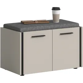Home Affaire RAK 75 x 43 x 40 cm 2 Türen/4 Fächer schwarz