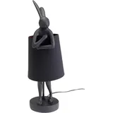 Kare Design Animal Rabbit Matt Schwarz, Höhe, 50 cm