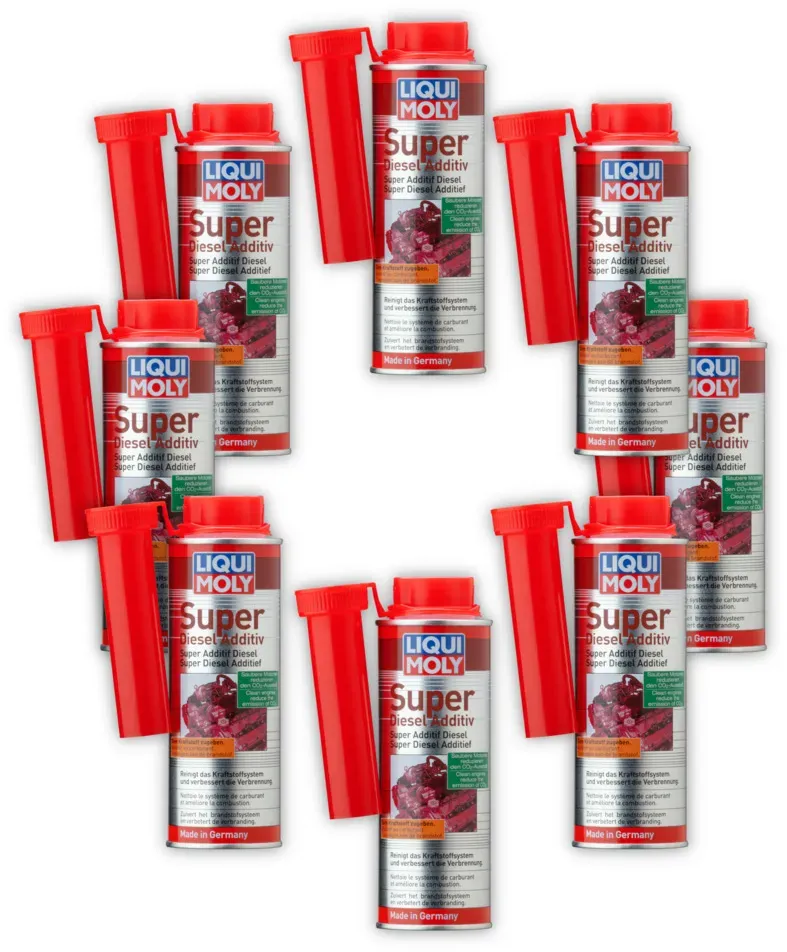 8x 250ml LIQUI MOLY 5120 Additiv Super Diesel Additiv Korrosion Schutz Reinigung