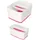 Leitz MyBox Aufbewahrungsbox 30,7 x 10,5 x 55 cm 1-tlg. weiß/pink
