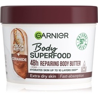 Garnier Body Superfood 48h Repairing Butter Cocoa + Ceramide Regenerierende und feuchtigkeitsspendende Körperbutter 380 ml