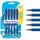 Paper Mate Kugelschreiber FlexGrip Ultra Blau 1,0 mm 5 St.