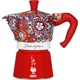Bialetti Moka Express 3 Tassen Rot