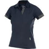 DASSY Poloshirt Nachtblau/Anthrazitgrau XL